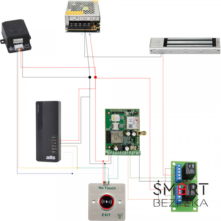 Комплект автоматического открытия убежища Refuge-kit 003