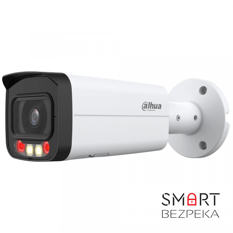IP-відеокамера 8 Мп Dahua DH-IPC-HFW2849T-AS-IL (3.6 мм) з подвійним підсвічуванням для системи відеонагляду