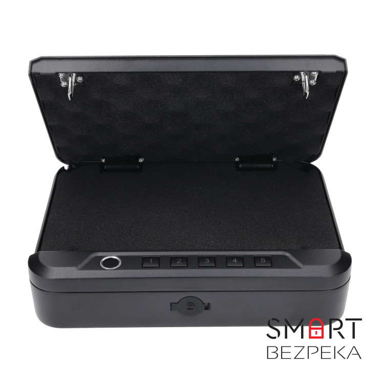 Компактный, крепкий и легкий интеллектуальный сейф StaffSafe AFP с биометрией