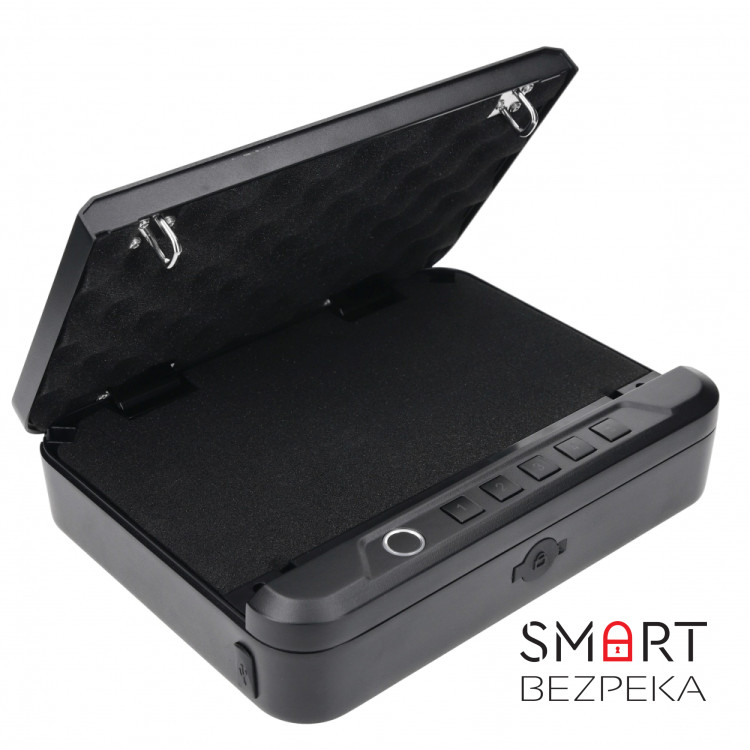 Компактний, міцний та легкий інтелектуальний сейф StaffSafe AFP з біометрією