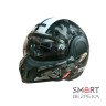 Мотошолом модуляр Beon B-707 81 MATT BLACK/GREY/WHITE (матовий чорний/сірий/білий), розмір L