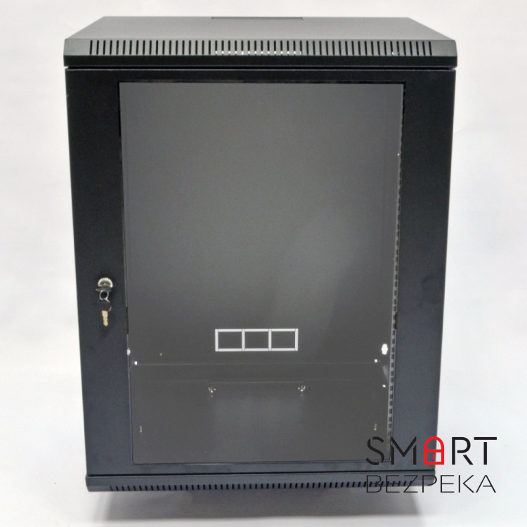 Шафа серверна CMS 15U 600 х 600 x 773 UA-MGSWA156B для мережевого обладнання