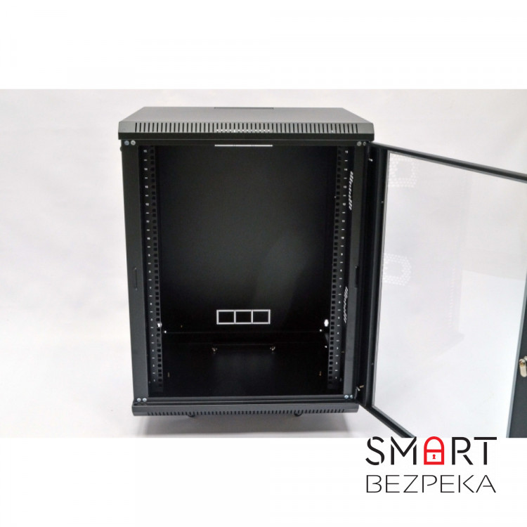 Шафа серверна CMS 15U 600 х 600 x 773 UA-MGSWA156B для мережевого обладнання