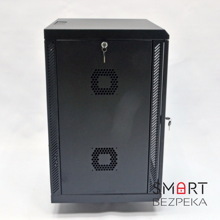 Шафа серверна CMS 15U 600 х 600 x 773 UA-MGSWA156B для мережевого обладнання