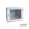 Шкаф серверный SteelNet 12U 600 x 600 для сетевого оборудования (стекло, серый)