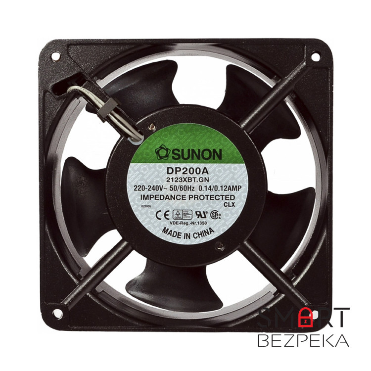 Вентилятор к шкафам на подшипниках 120 х 120 х 38 мм