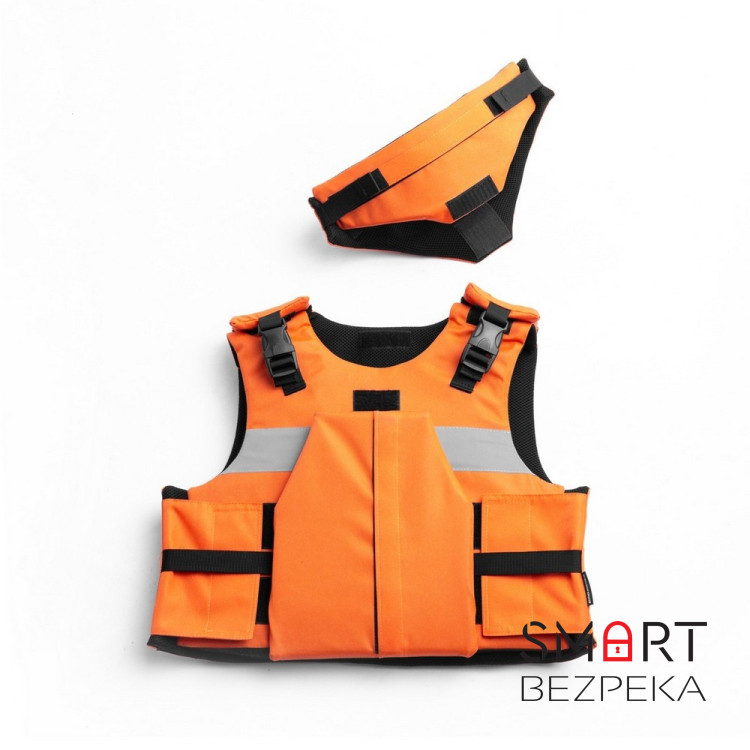 Дитячий захисний протиуламковий жилет зовнішнього носіння 2 класу захисту