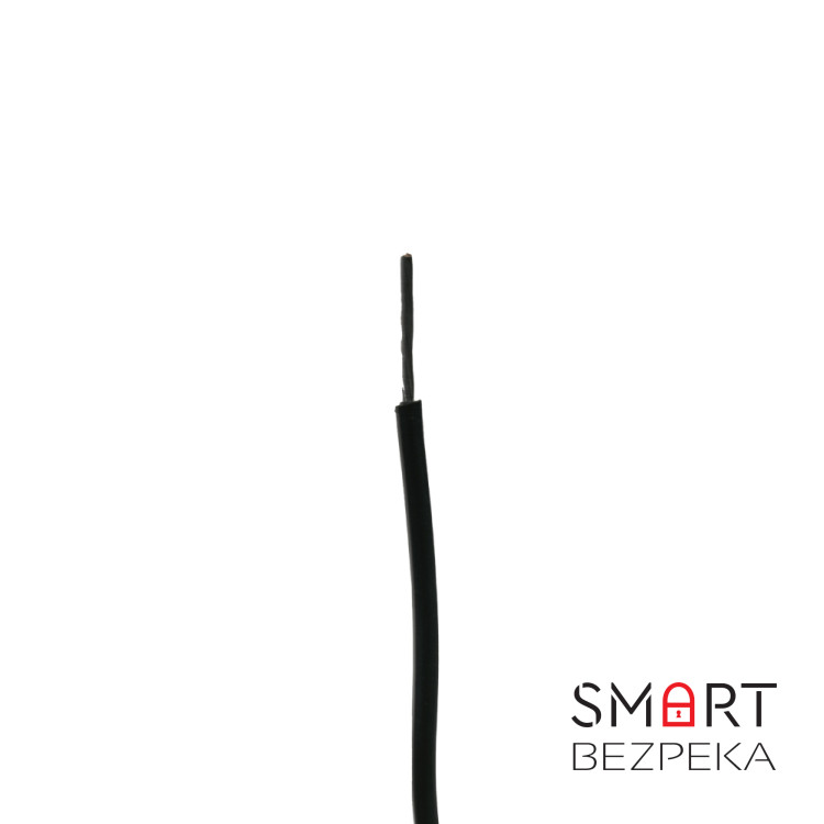 Силіконовий провід 18 AWG чорний (1 метр)