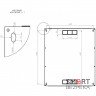 Шафа серверна CMS 15U 600 x 600 x 773 UA-MGSWL156B для мережевого обладнання