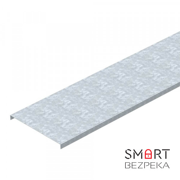 Кришка неперфорована OBO Bettermann 50х3000 (3м) 6052056 для металевих лотків