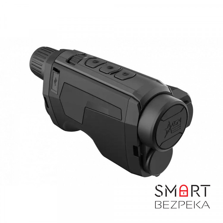 Тепловізійно-оптичний монокуляр AGM Fuzion LRF TM25-384 з інфрачервоним детектором, дисплеєм та лазерним далекоміром