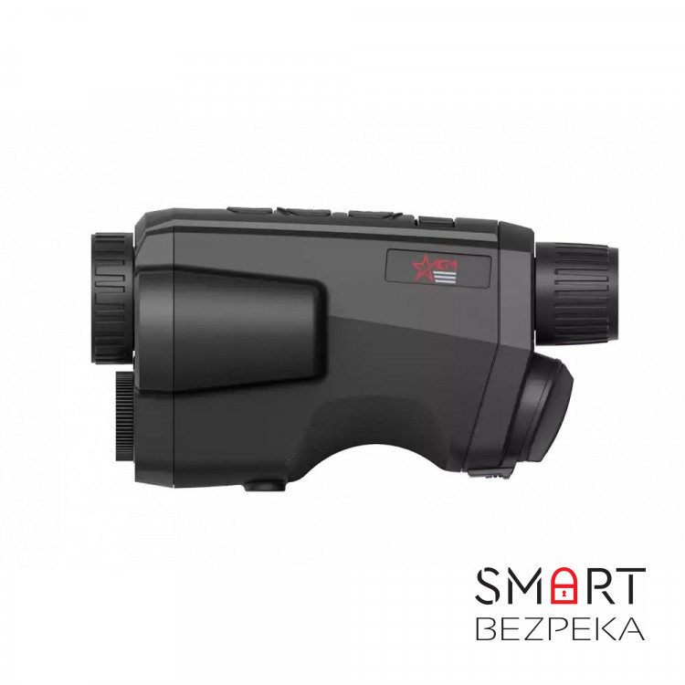 Тепловізійно-оптичний монокуляр AGM Fuzion LRF TM25-384 з інфрачервоним детектором, дисплеєм та лазерним далекоміром