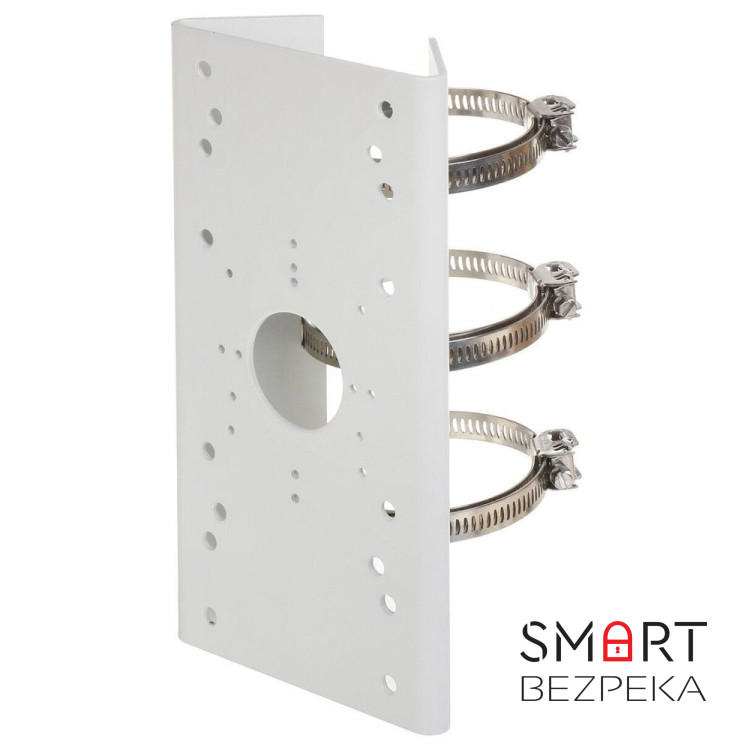 Комплект: Столб парковый Lightwell 4м серый + Кронштейн для установки на столб Dahua DS-1275ZJ-SUS