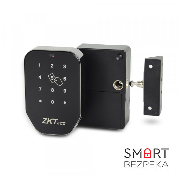 Smart замок ZKTeco CL10 для шафок з кодовою клавіатурою і зчитувачем EM-Marine карт