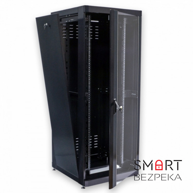Шафа серверна CMS 45U 800 х 865 UA-MGSE4588MB посилена для мережевого обладнання