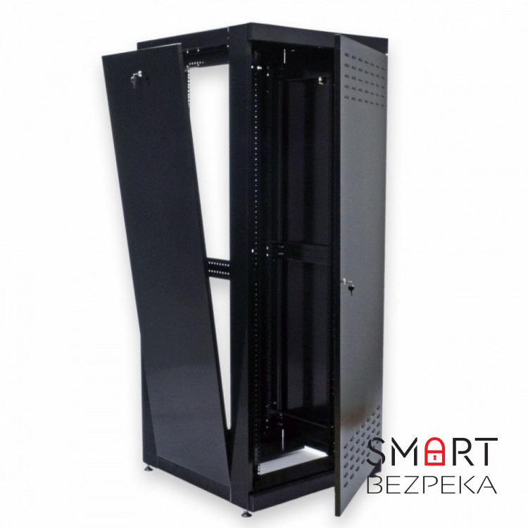 Шафа серверна CMS 45U 800 х 865 UA-MGSE4588MB посилена для мережевого обладнання