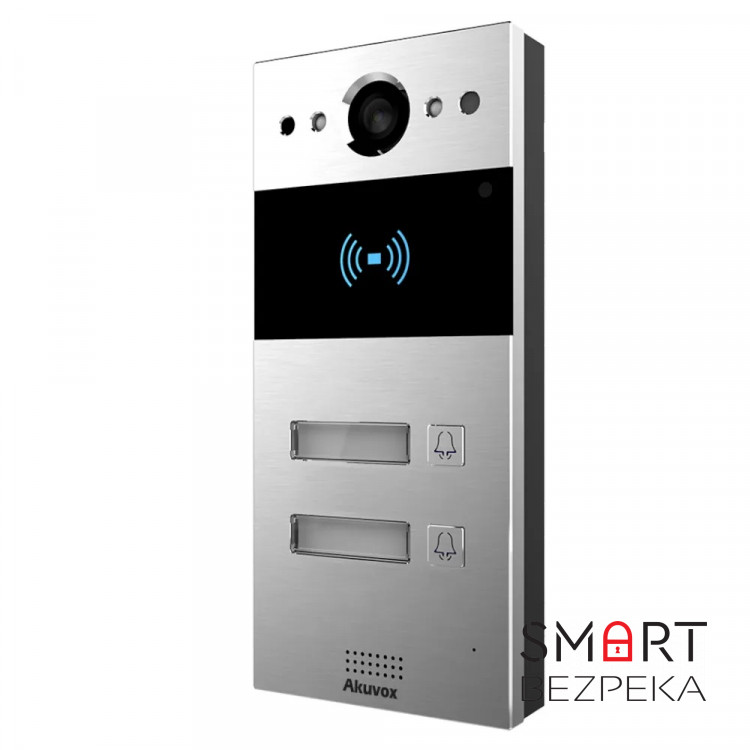 IP-панель виклику 2 Мп Akuvox R20B X2 OW на 2 абоненти