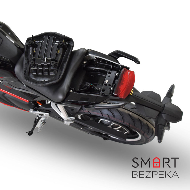 Электроскутер V9 Wuxi Electric 3000W 72V 52Ah black