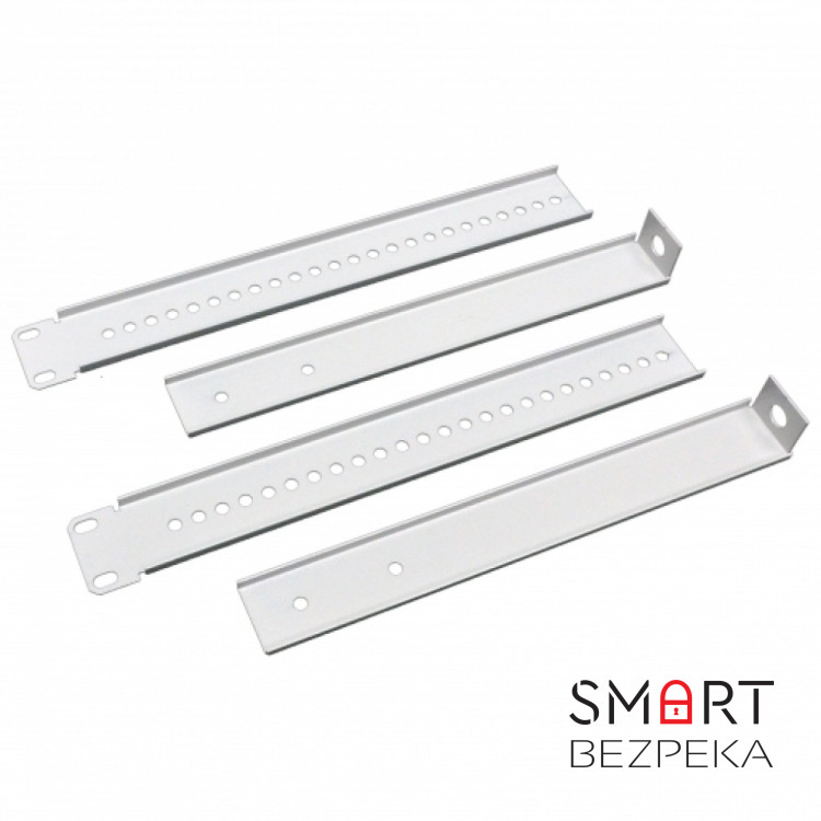 Комплект фіксаторів однорамної стійки до стіни, сірий