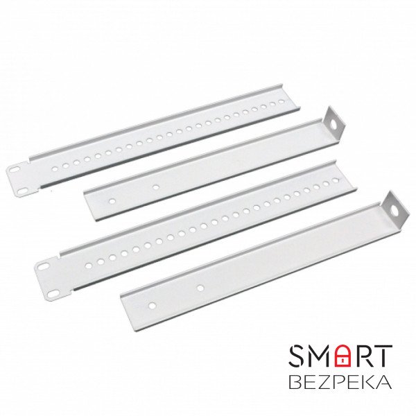 Комплект фіксаторів однорамної стійки до стіни, сірий