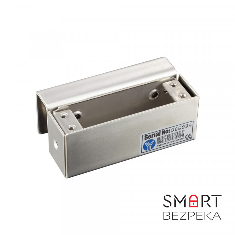 Ответная планка BBK-600 с креплением на стеклянную дверь без рамы для замков серии YB-100/200