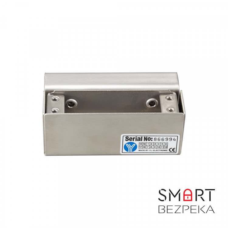 Ответная планка BBK-600 с креплением на стеклянную дверь без рамы для замков серии YB-100/200