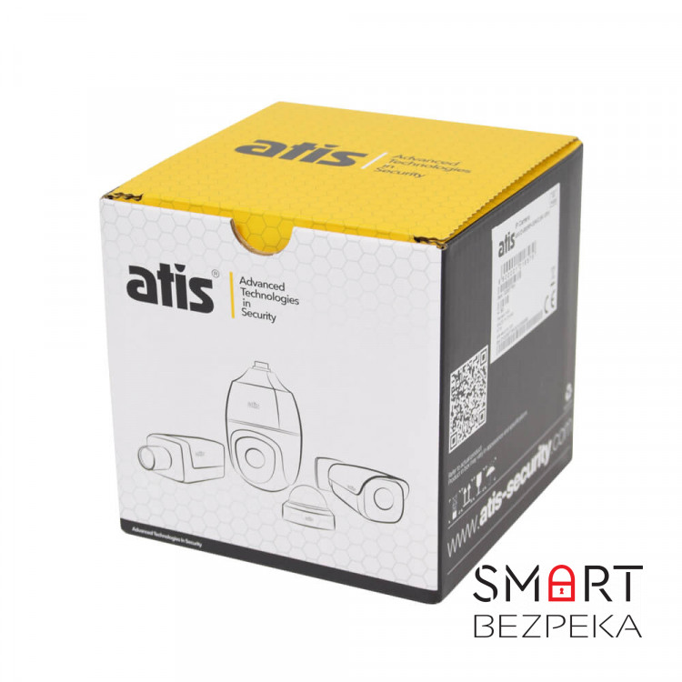 IP-видеокамера 5 Мп ATIS ANVD-5MIRP-30W/2.8A Ultra со встроенным микрофоном для системы IP-видеонаблюдения