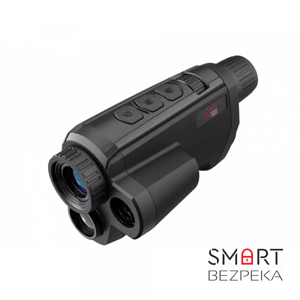 Тепловізійно-оптичний монокуляр AGM Fuzion LRF TM35-640 з інфрачервоним детектором, дисплеєм та лазерним далекоміром