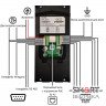 IP-панель виклику 2 Мп Akuvox R20B X3 OW на 3 абоненти