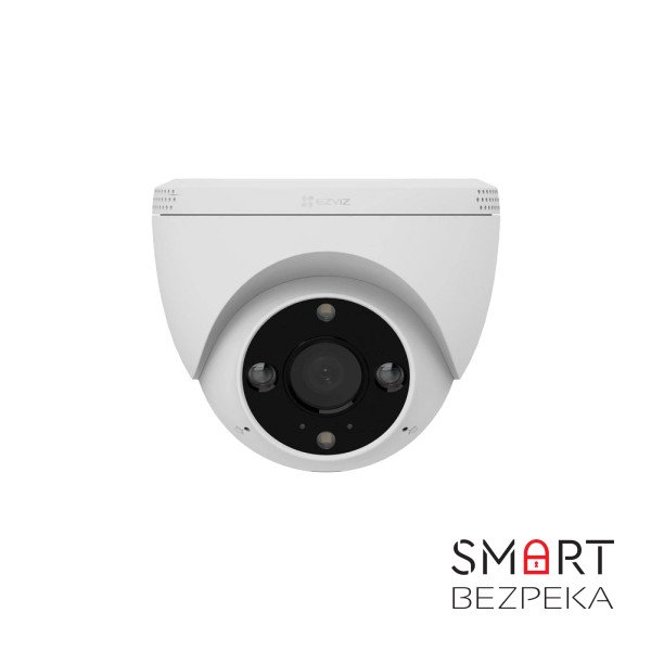 IP-відеокамера вулична 4 Мп з Wi-Fi Ezviz CS-H4 (3WKFL, 2.8мм) із вбудованим мікрофоном та відеоаналітикою