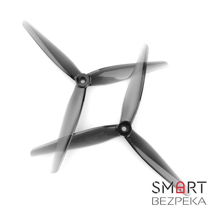 Пропелер HQProp 8x3.7x3 Poly Carbonate Light Grey (1CW+1CCW)