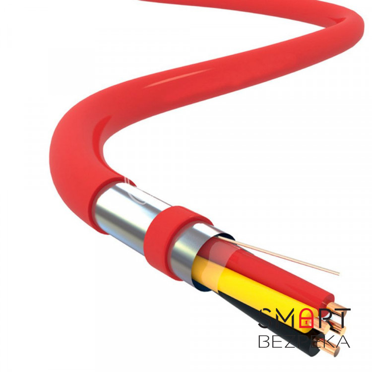 Вогнестійкий кабель УкрПожКабель J-H(st)H 1x2x0.8 (1 метр)