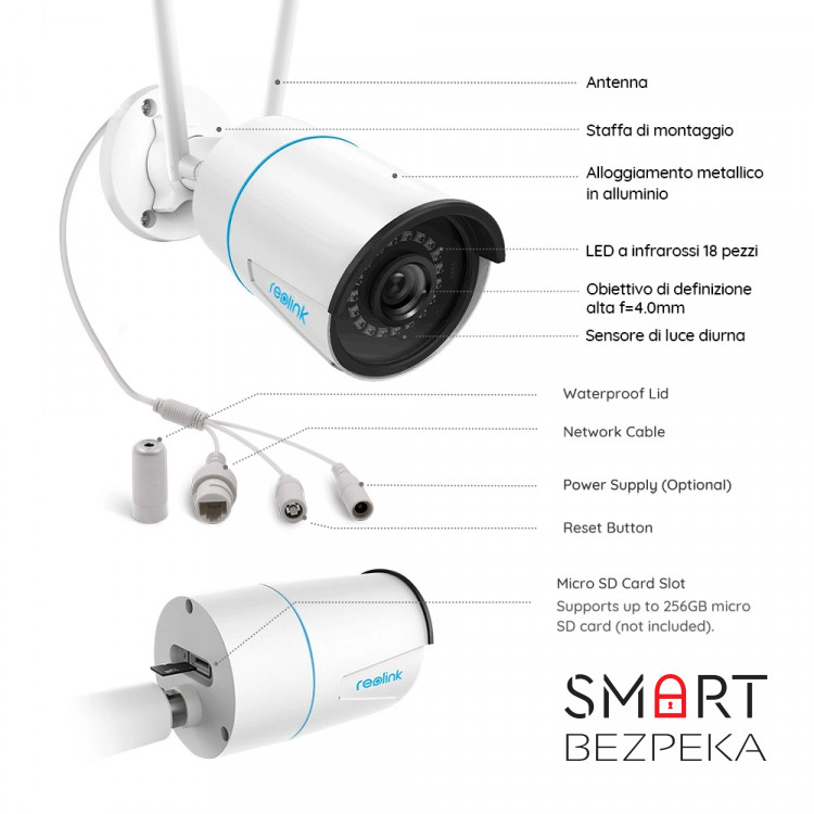 IP камера Reolink RLC-510WA