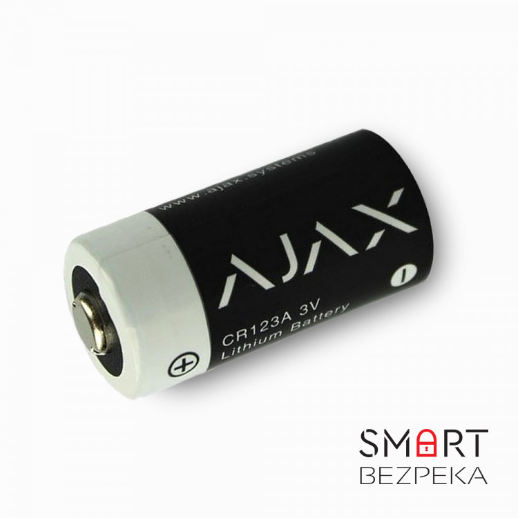 Батарейка Ajax CR123A 3V для бездротової сигналізації