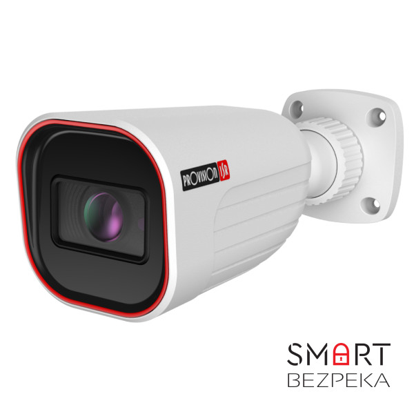 IP-відеокамера 4 Мп Provision-ISR I4-340IPEN-36-V4 (3.6 мм) з вбудованим мікрофоном і відеоаналітикою для системи відеонагляду