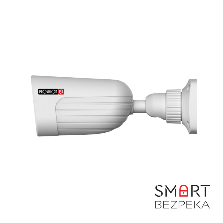 IP-відеокамера 4 Мп Provision-ISR I4-340IPEN-36-V4 (3.6 мм) з вбудованим мікрофоном і відеоаналітикою для системи відеонагляду