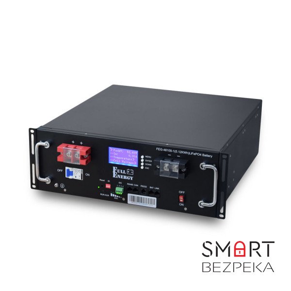 Акумулятор LiFePO4 літій залізо фосфатний 48В 100А·год Full Energy FEG-48100-1