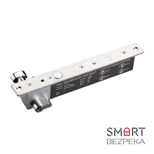 Замок ригеля YB-600A (LED) врізний для системи контролю доступу