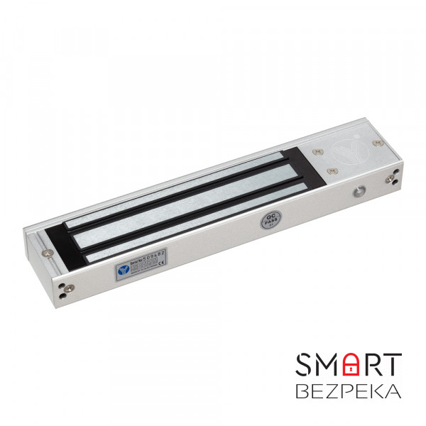 Електромагнітний замок YM-350N(LED)-DS з датчиком стану дверей і замка, світловою індикацією для контролю доступу