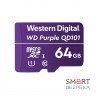 Картка пам'яті Western Digital MICRO SDXC 64GB UHS-I WDD064G1P0C WDC спеціалізована для відеоспостереження