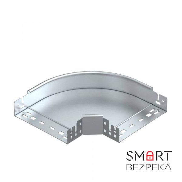 Кутова секція OBO Bettermann 90° 60х100 6041130 для кабельних лотків