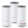 Домашня Mesh Wi-Fi система TP-LINK DECO E4 3PK AC1200 2xFE LAN/WAN MU-MIMO (DECO-E4-3-PACK)