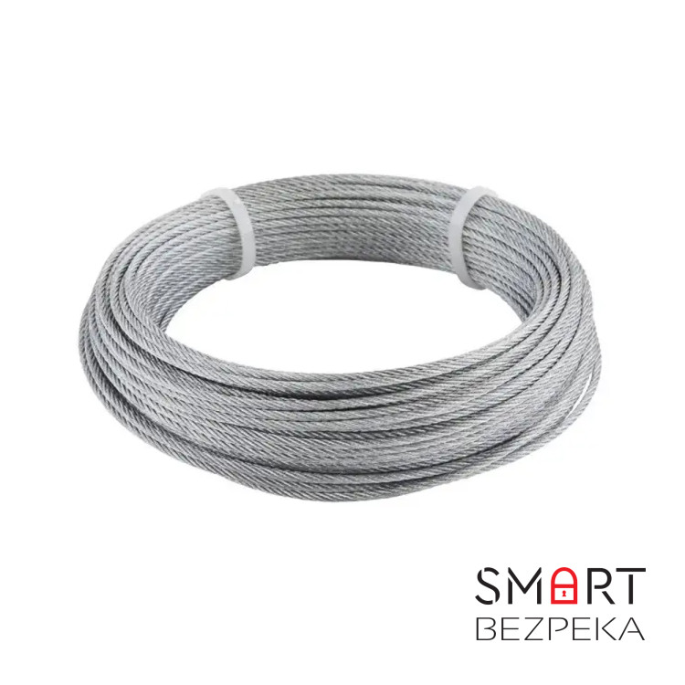 Трос оцинкованный D=5 мм