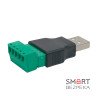 Разъем USB под зажим (male)
