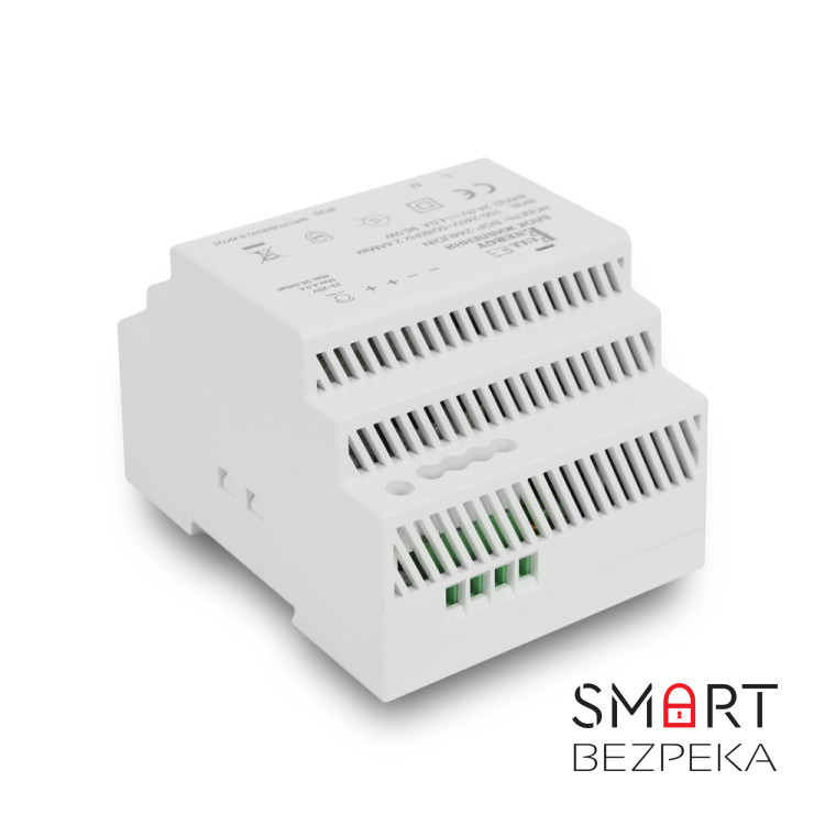 Блок живлення Full Energy BGP-127UDIN 12 В / 7.5 А для кріплення на DIN рейку