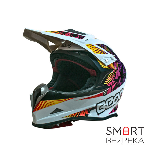 Мотошолом кросовий Beon B-602 SOLID, розмір XL