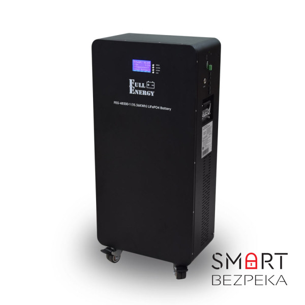 Акумулятор LiFePO4 літій залізо фосфатний 51.2В 300А·год Full Energy FEG-48300-1