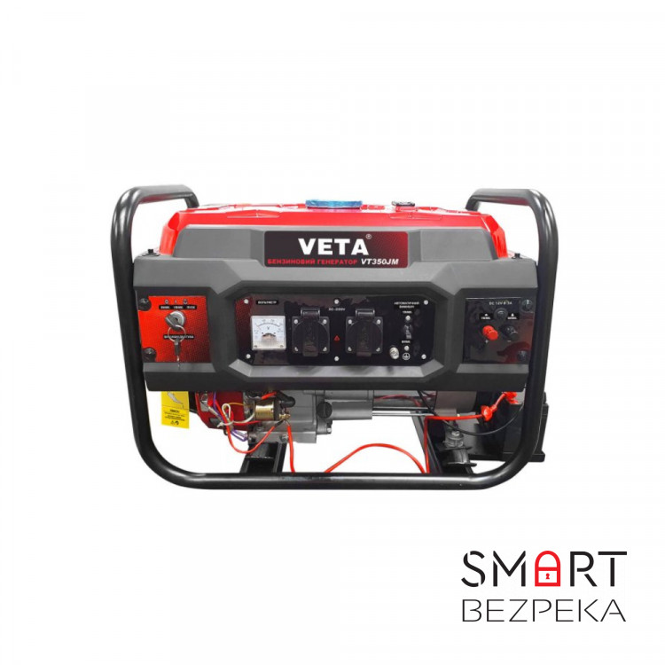 Бензиновий генератор Veta VT350JM максимальна потужність 2.8 кВт