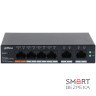 Неуправляемый PoE-коммутатор Dahua DH-CS4006-4ET-60 с 4 портами PoE
