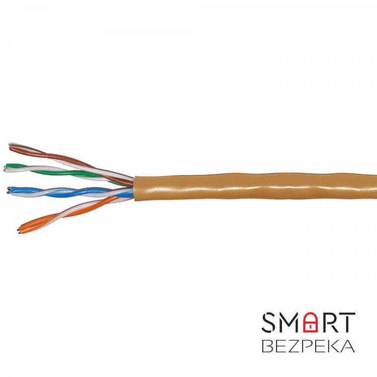 Кабель УкрПожКабель КПВ-HF ВП (100) 4х2х0,51 LSOH (UTP-cat 5E LSOH) (1 метр)